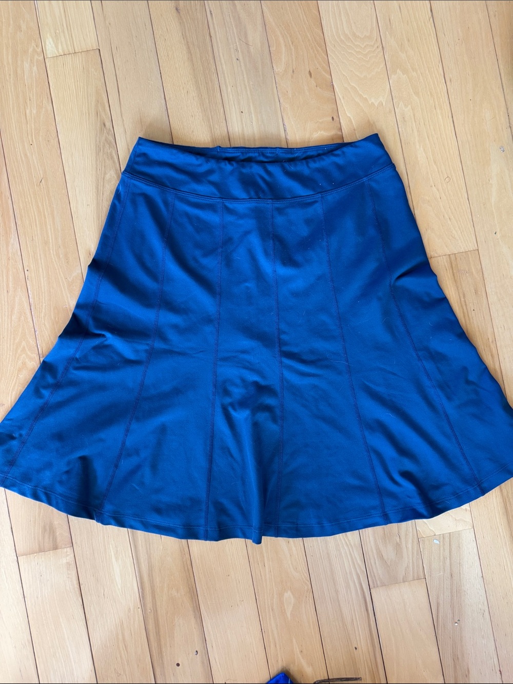 Title Nine Deep Blue A-Line Skirt